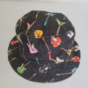 Jeremy Scott For W hotels Guitar print bucket hat
